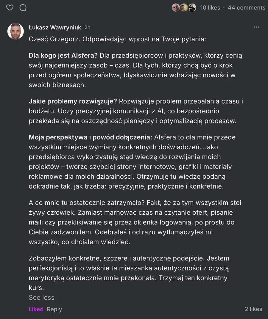 Opinia z Circle