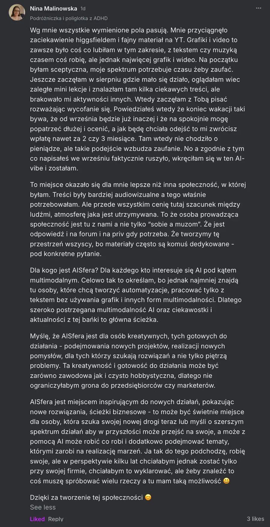 Opinia z Circle