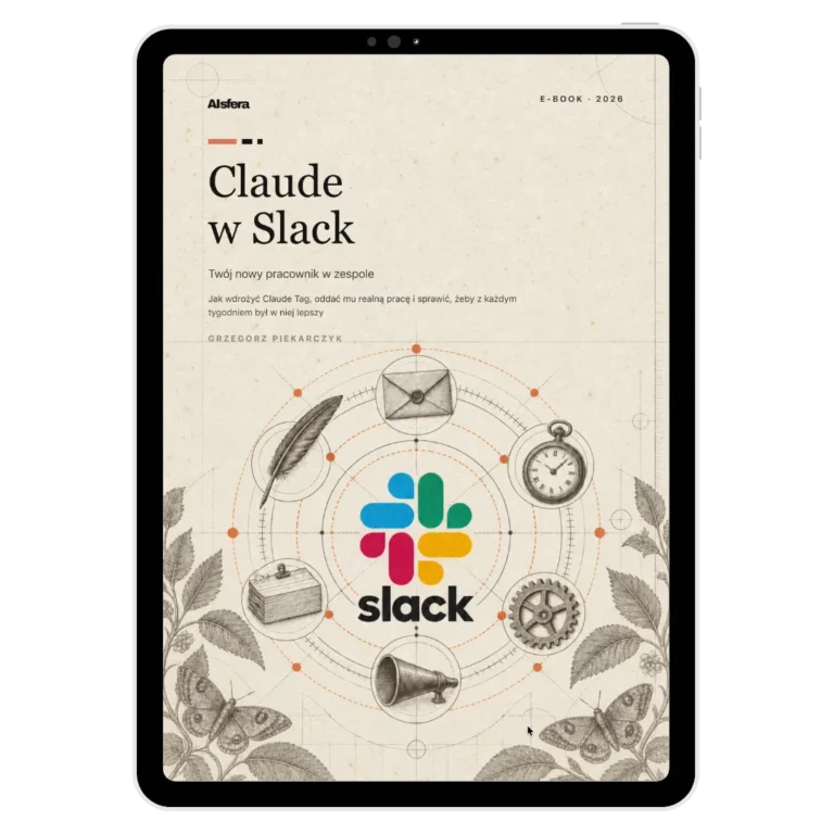 Okładka ebooka Claude w Slack – Twój nowy pracownik w zespole