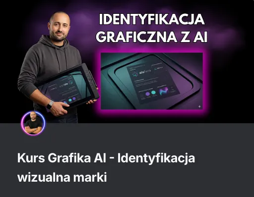 Kurs Grafika AI: identyfikacja wizualna marki