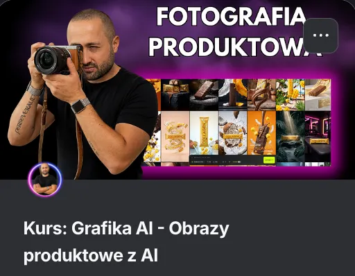 Kurs Grafika AI: obrazy produktowe z AI